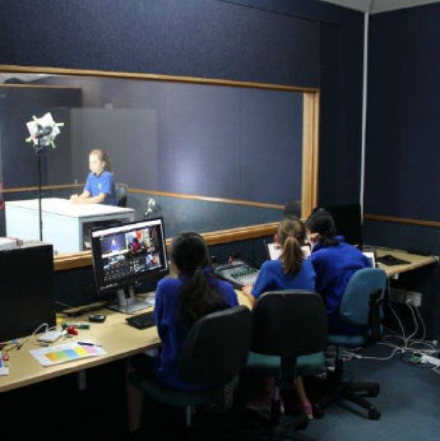 TV Studio goes live at Remuera Primary